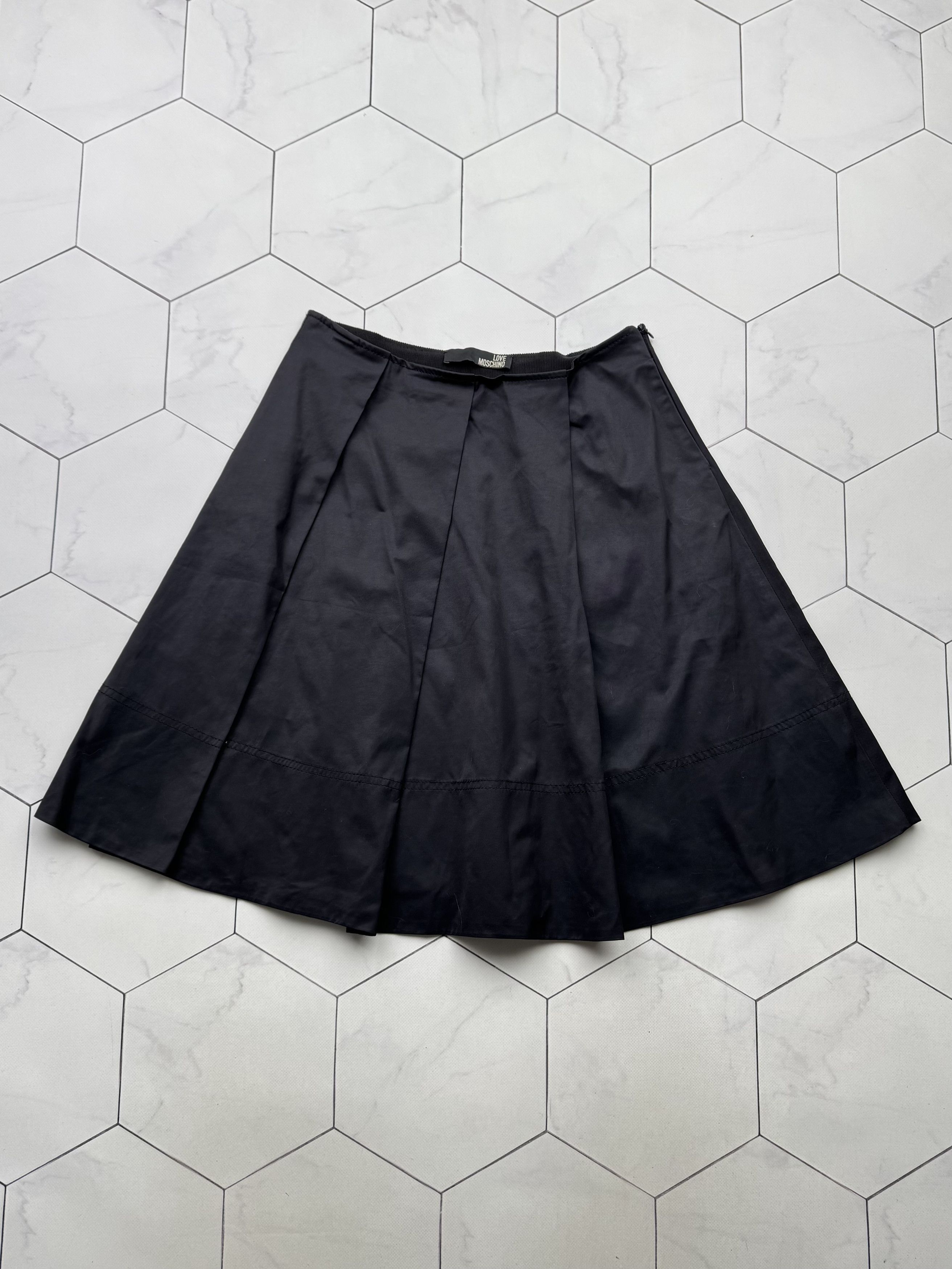 【関税＆送料込み】Moschino Shetland Knit Skirt Moschino Shetland Skirt | Blue | FARFETCH TR