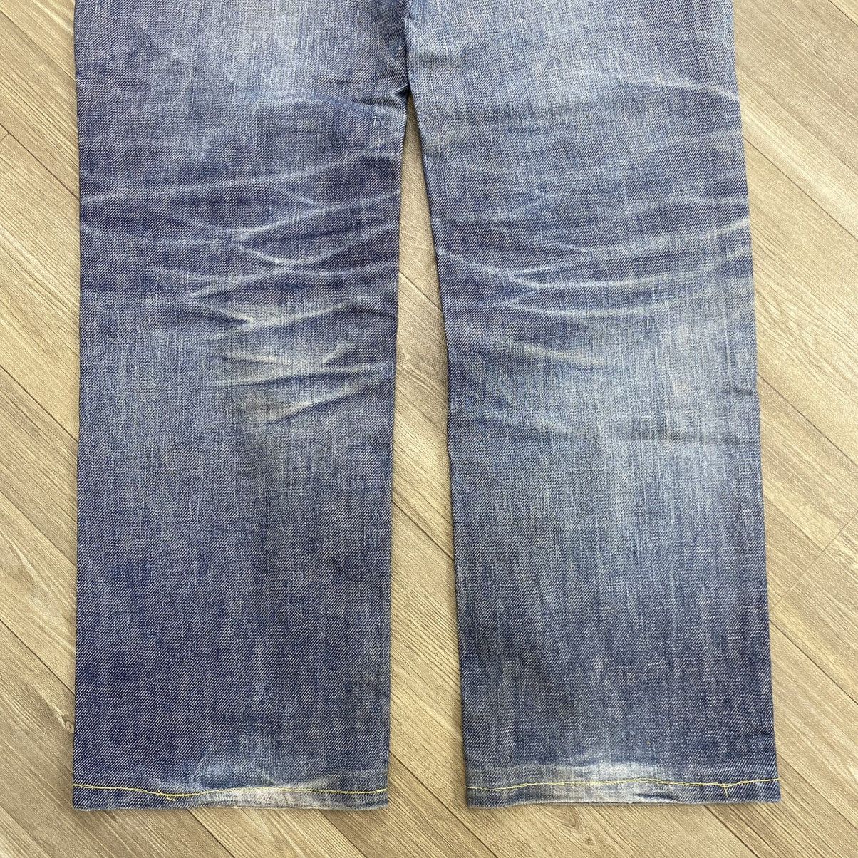 Beauty Beast 90s Beauty Beast Distressed Punk Lgb Goa Grunge Denim Pants Size US 32 / EU 48 - 15 Thumbnail