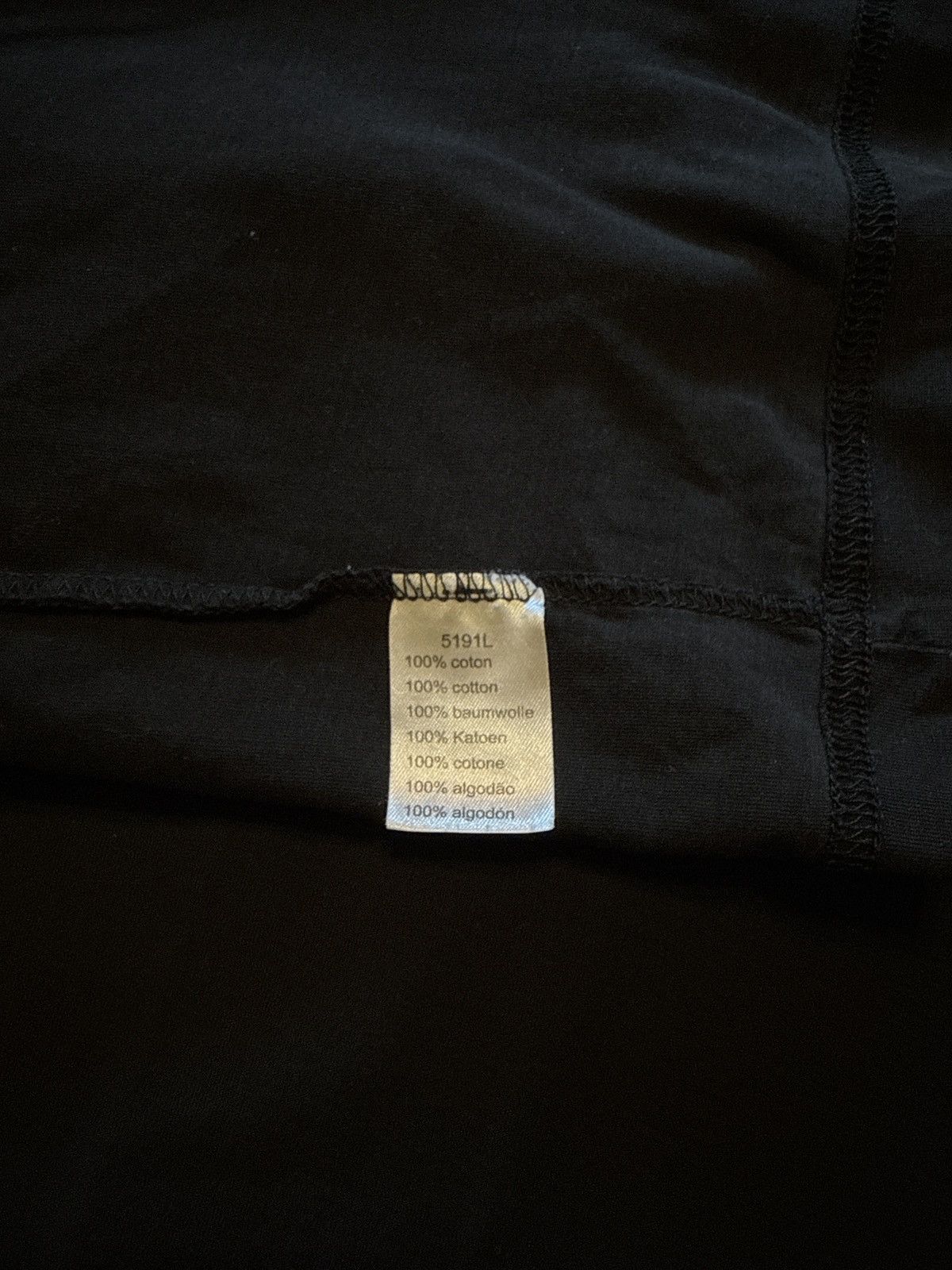 Lacoste Lacoste V-Neck Black Tee Size US L / EU 52-54 / 3 - 5 Thumbnail