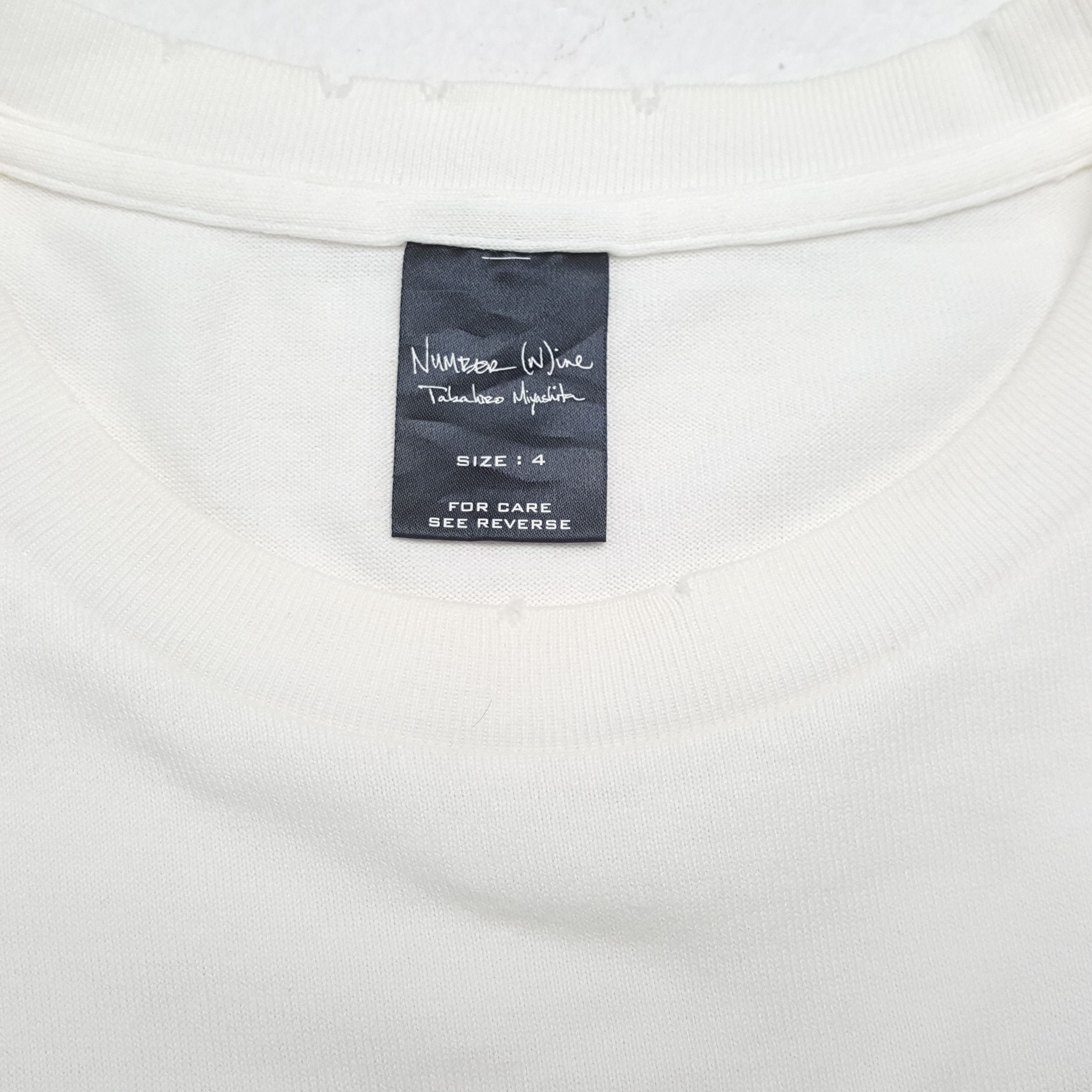 Japanese Brand × Number (N)ine × Vintage Vintage NUMBER (N)INE Japanese Fashion Brand T-Shirts Size US L / EU 52-54 / 3 - 6 Thumbnail