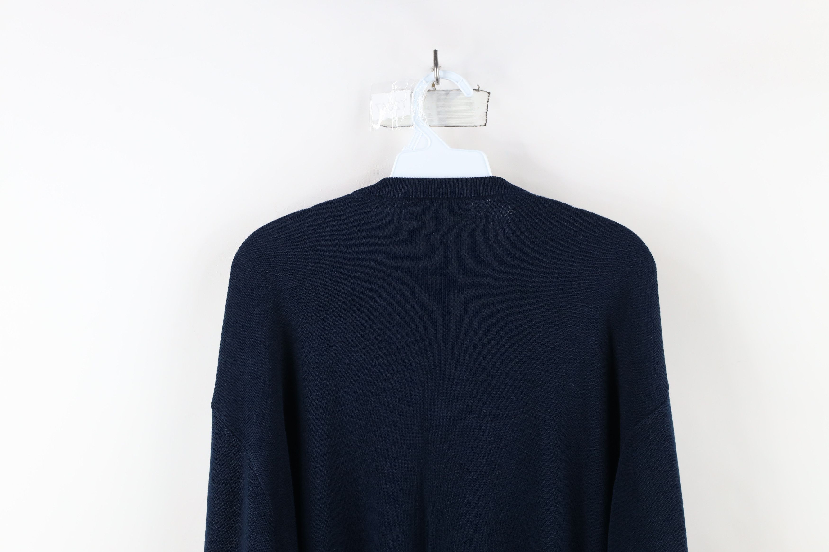 Vintage Vintage 90s Streetwear Lightweight Knit V-Neck Sweater USA Size US XXL / EU 58 / 5 - 7 Thumbnail