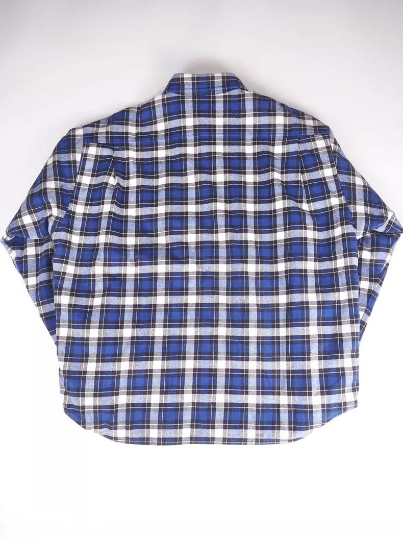 Balenciaga Balenciaga size 38 Blue Plaid Cotton Shirt Jacket Size US XS / EU 42 / 0 - 6 Thumbnail