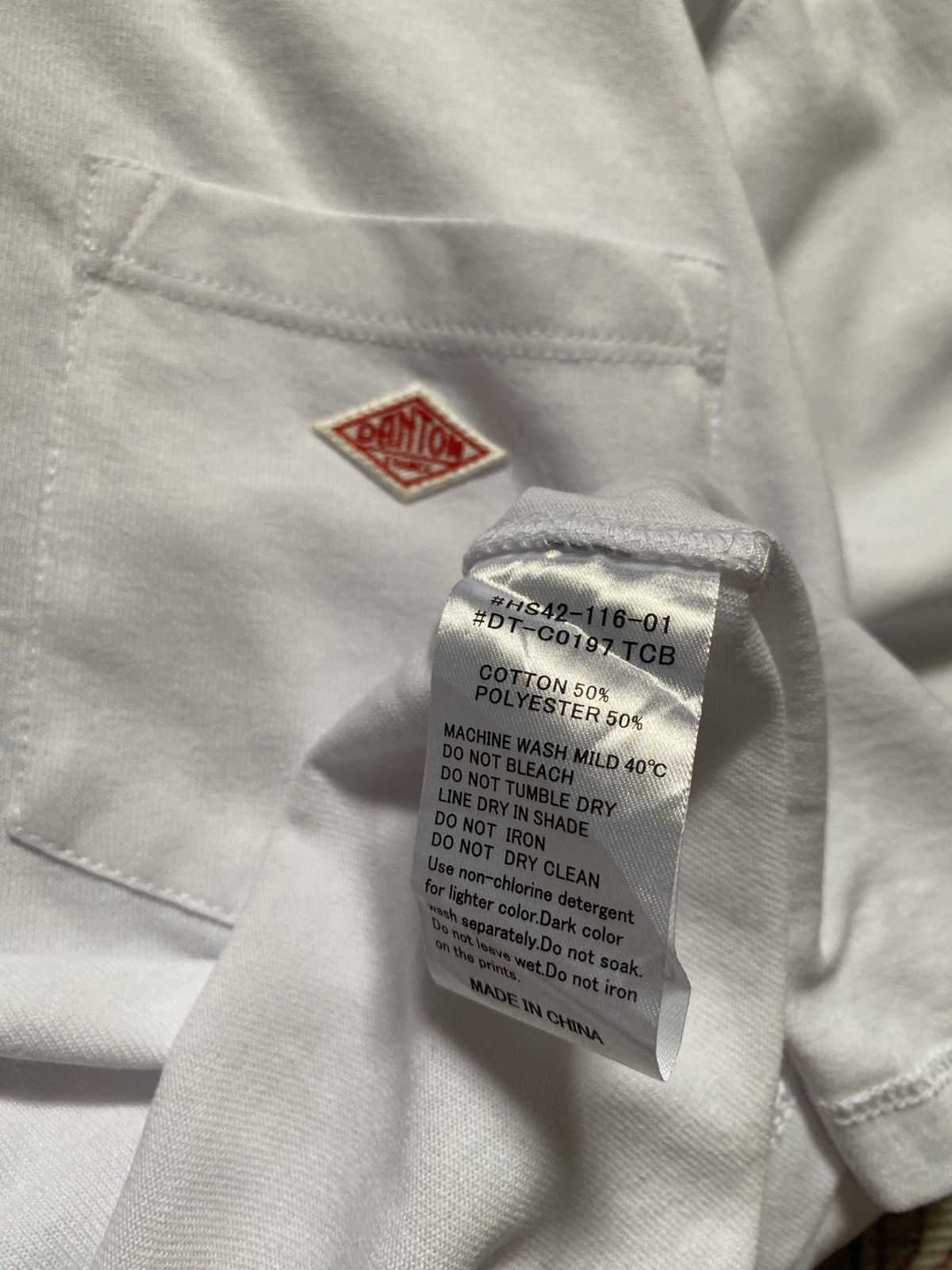 Danton × Japanese Brand danton Boxy pocket Tee Size US L / EU 52-54 / 3 - 4 Thumbnail