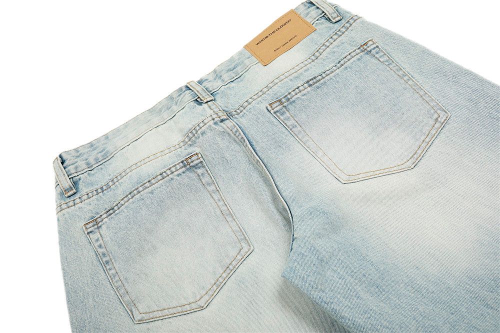 Japanese Brand × Jean Men's all-match loose distressed washed flared jeans Size US 32 / EU 48 - 5 Thumbnail