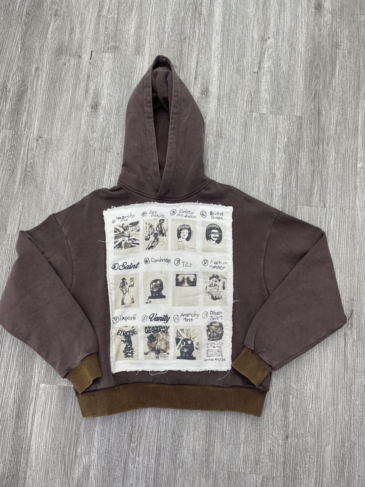 Saint Vanity Saint vanity hoodie ( brown) Size US S / EU 44-46 / 1 - 1 Thumbnail