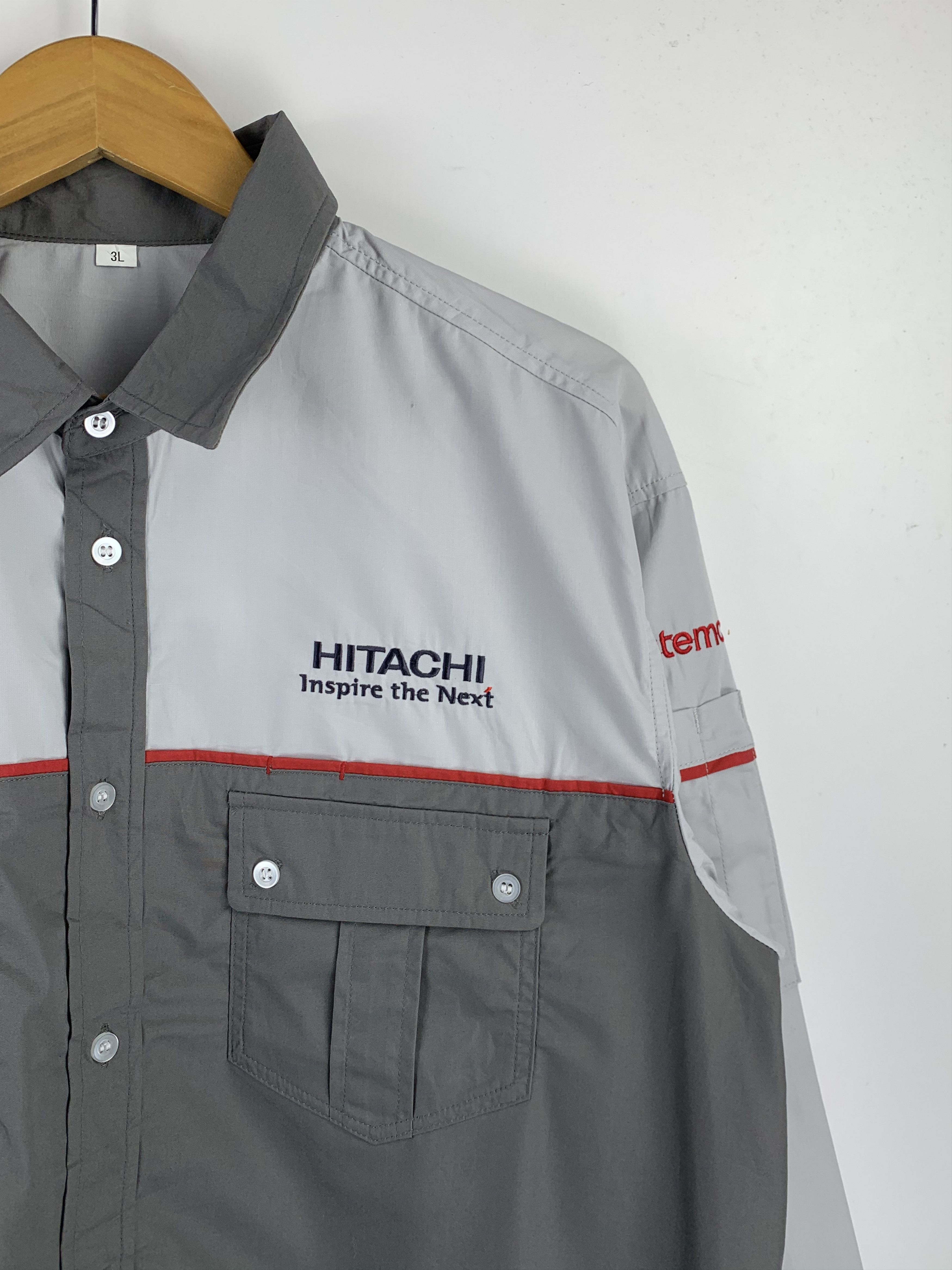 Japanese Brand Vintage Hitachi Japan Workers Jacket J1528 Size US L / EU 52-54 / 3 - 6 Thumbnail