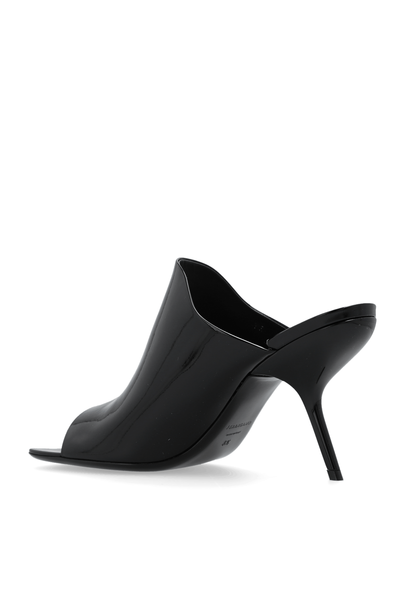 Salvatore Ferragamo o1s1rm0924 Era 85 Mules in Black Size US 6.5 / IT 36.5 - 3 Thumbnail