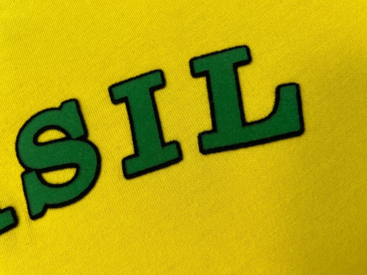 Vintage Vintage Soccer tee Brazil yellow logo size M Brasil Size US M / EU 48-50 / 2 - 4 Thumbnail