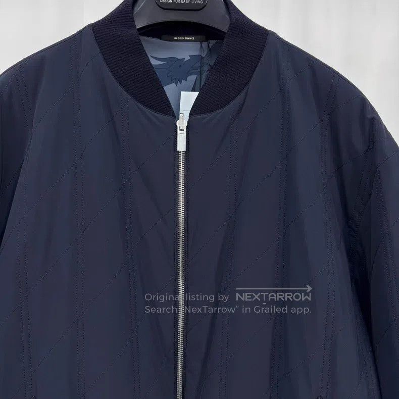 Hermes Hermes Flying dragon checkered double-faced cotton padded Size US M / EU 48-50 / 2 - 6 Thumbnail