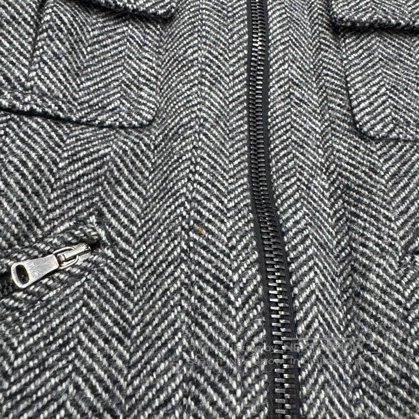 Dolce & Gabbana DG Fur Collar Wool Jacket. Size US S / EU 44-46 / 1 - 2 Thumbnail