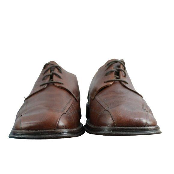 Bostonian × Leather Bostonian Square Toe Lace Up Dress Oxford Shoes Size US 9 / EU 42 - 4 Thumbnail