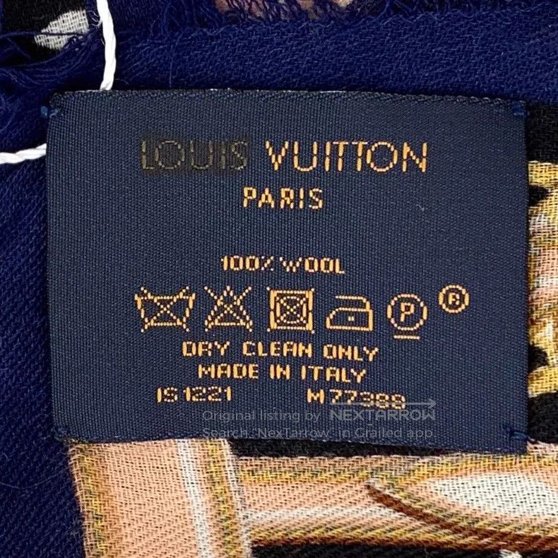 Louis Vuitton Louis Vuitton Color-block lock logo presbyopic full print Size ONE SIZE - 8 Thumbnail