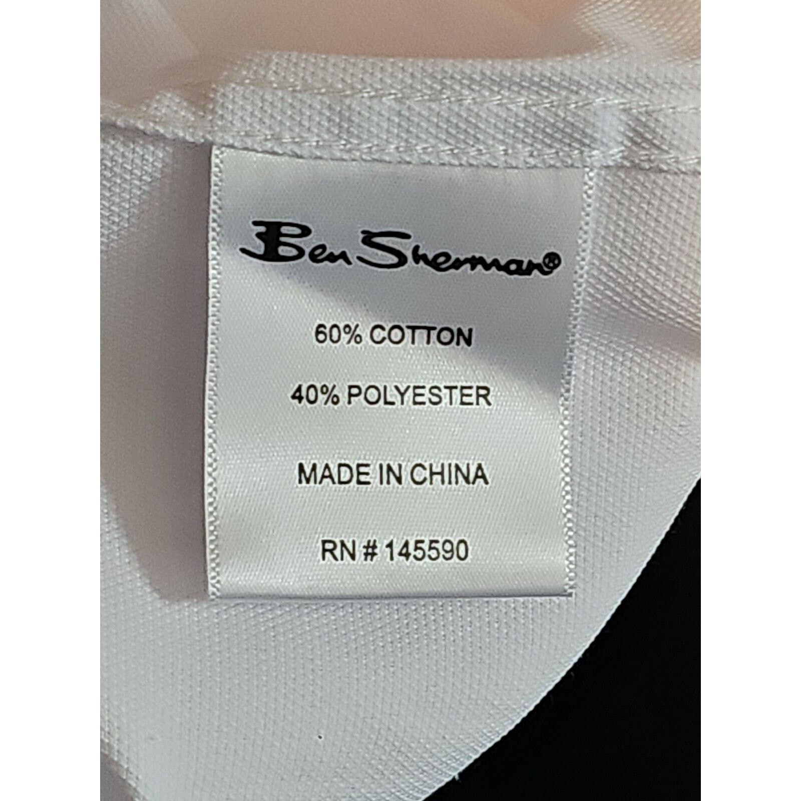 Ben Sherman Ben Sherman White Slim Fit Dress Shirt - Medium Size US M / EU 48-50 / 2 - 4 Thumbnail