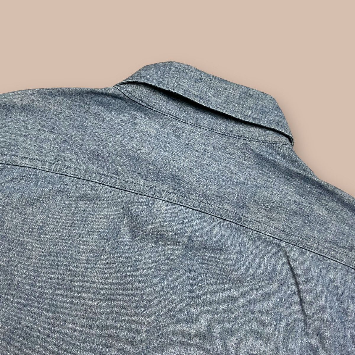 Bape Bape Chambray 2 Pockets L/S Button up Shirt Size US XL / EU 56 / 4 - 13 Thumbnail