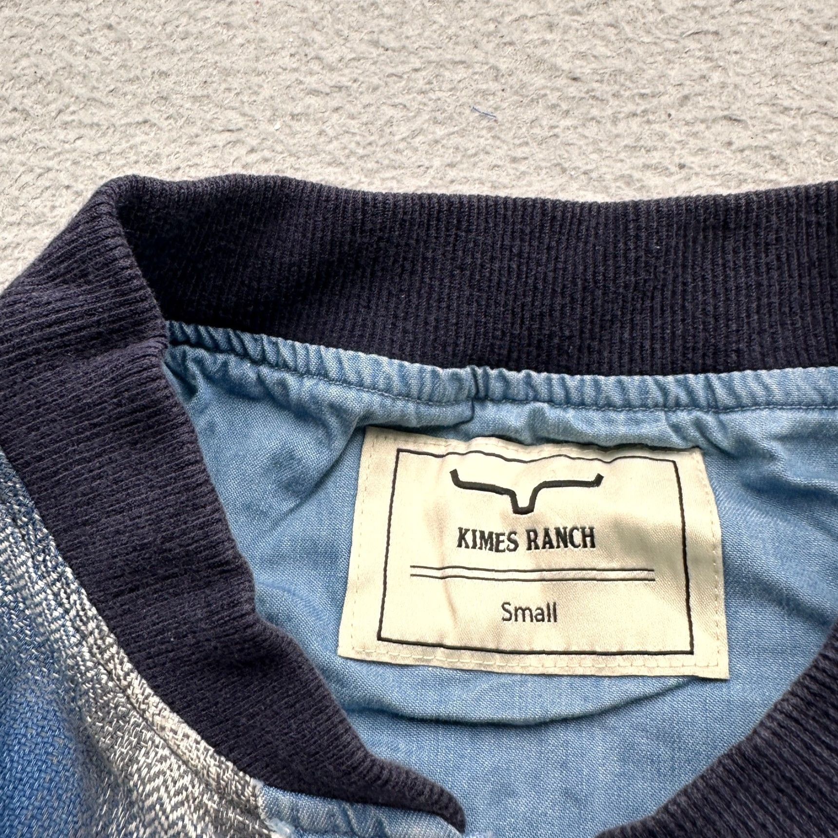 Vintage Kimes Ranch Belinda Patchwork Denim Bomber Jacket Womens Small Full Zip Western Blue Jacket Women S Plaid Casual Workwear Size S / US 4 / IT 40 - 3 Thumbnail