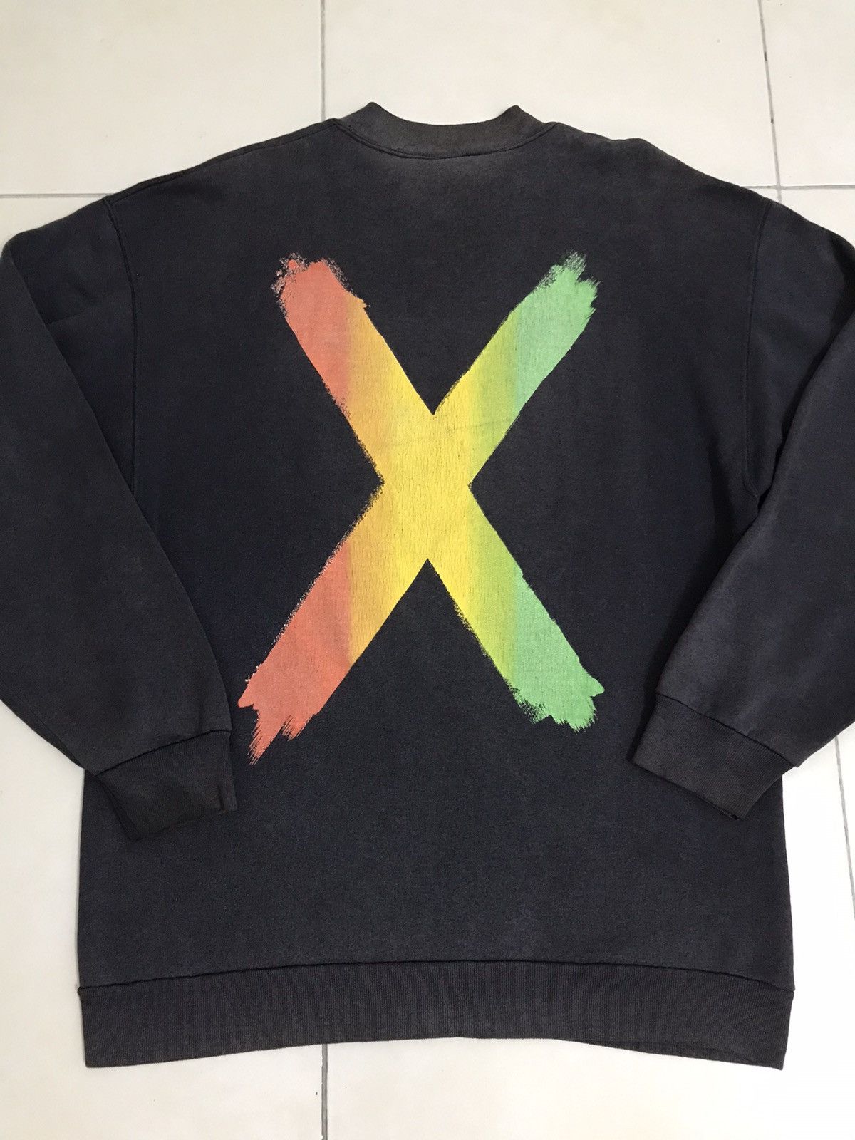 Vintage Vintage MALCOLM X 90s American Minister Activist Sweatshirt Size US L / EU 52-54 / 3 - 7 Thumbnail