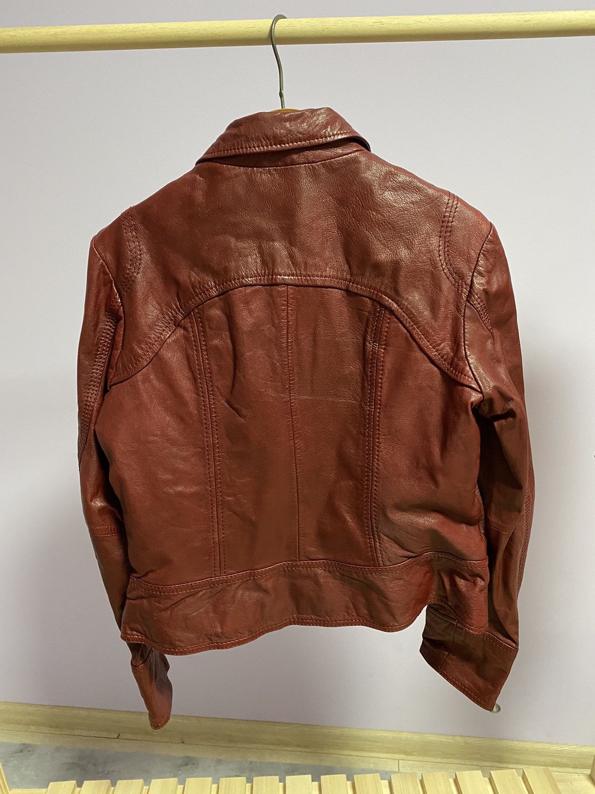 Vintage 🧥Vintage Real Leather Jacket Kapalua RARE Size L / US 10 / IT 46 - 4 Thumbnail