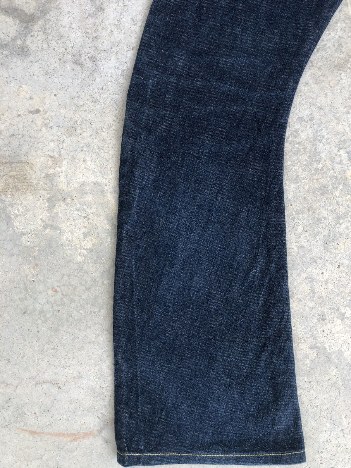 If Six Was Nine Japanese WJK Flared Jeans Bootcut Distressed J Cut Size US 31 - 11 Thumbnail