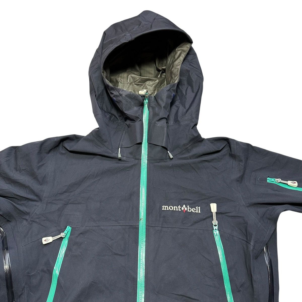 Montbell Montbell 00s Gore-Tex Technical Jacket Aqua-Tect Hooded Size US M / EU 48-50 / 2 - 4 Thumbnail