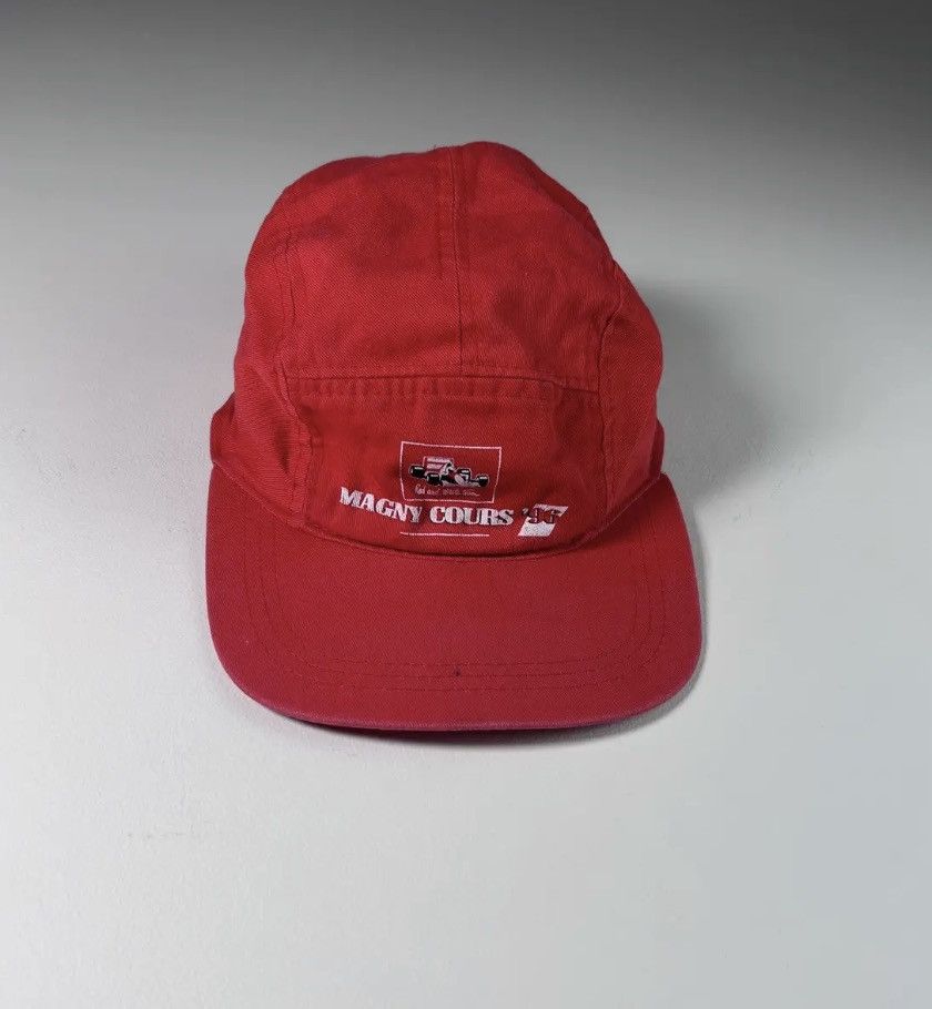 Ferrari Y2k Vintage Magny Cours 96 Racing Red Hype Hat Cap Size ONE SIZE - 1 Thumbnail