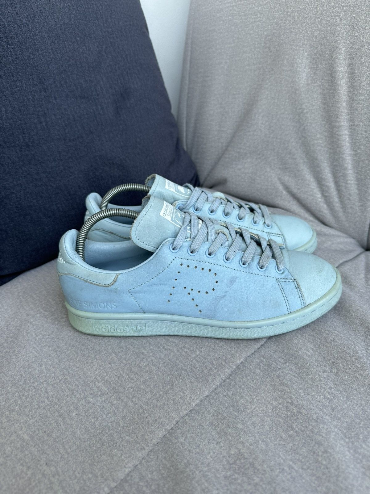 Raf Simons Raf Simons x Adidas Stan Smith Leather Sneakers Size US 5.5 / EU 38 - 2 Thumbnail