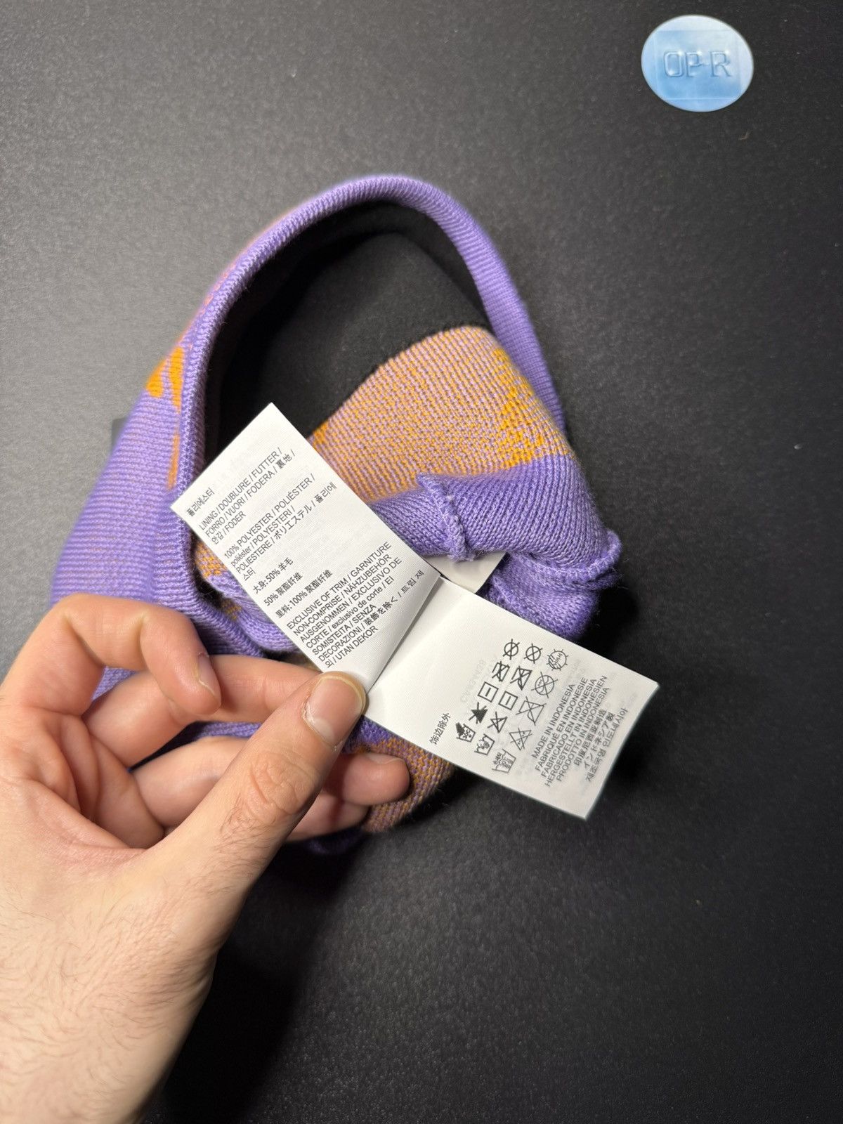 Arc'teryx Arc’Teryx Bird Head Toque beanie - Aster / Blaze - Deadstock Size ONE SIZE - 6 Thumbnail