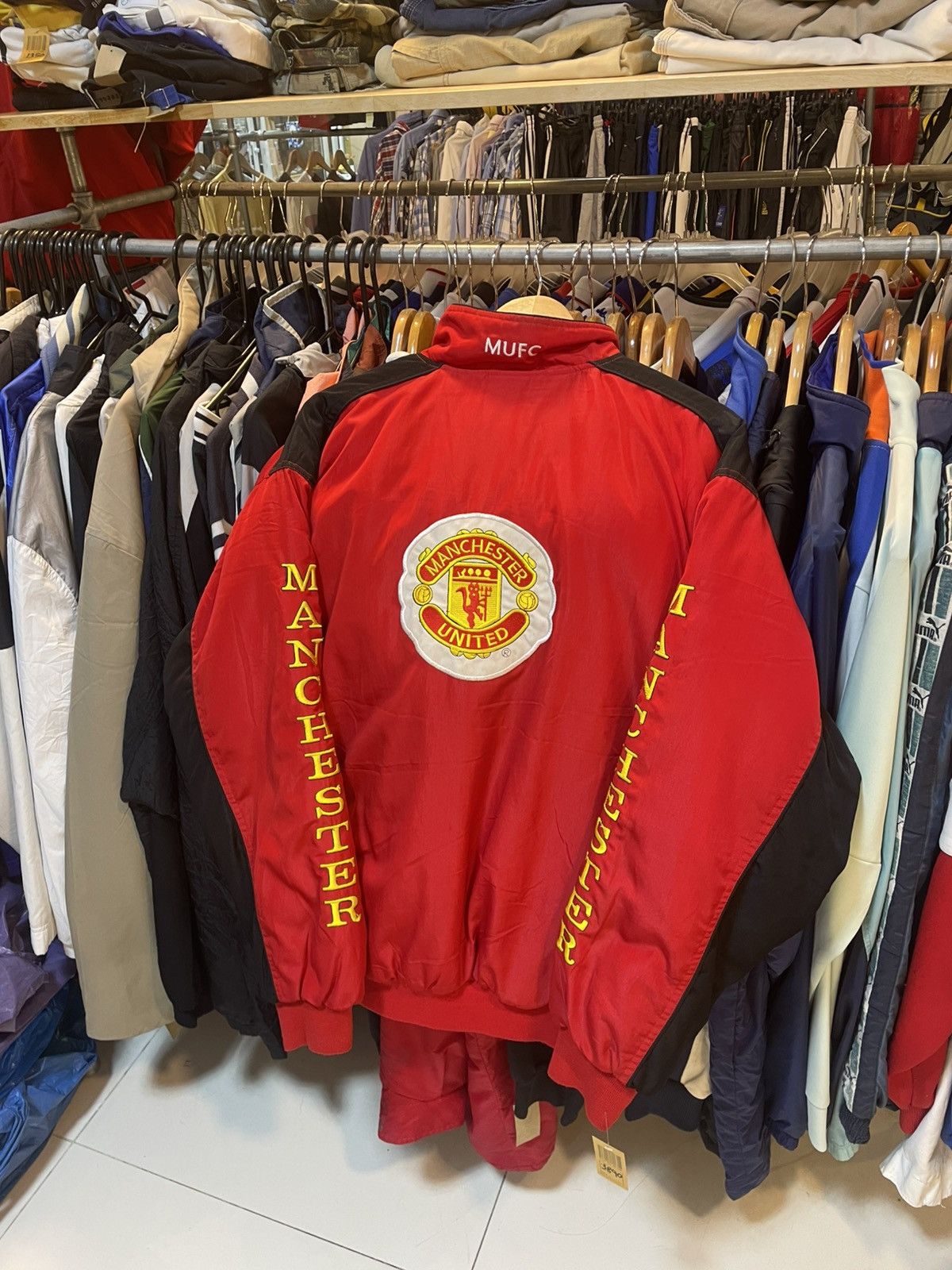 Other Y2K Manchester United Bomber Jacket Size US XXL / EU 58 / 5 - 3 Thumbnail