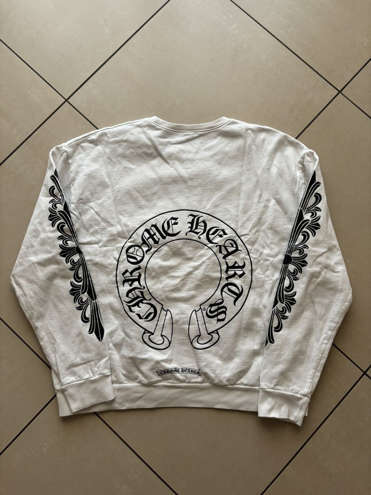 Chrome Hearts Chrome Hearts Floral crewneck Size US S / EU 44-46 / 1 - 1 Thumbnail