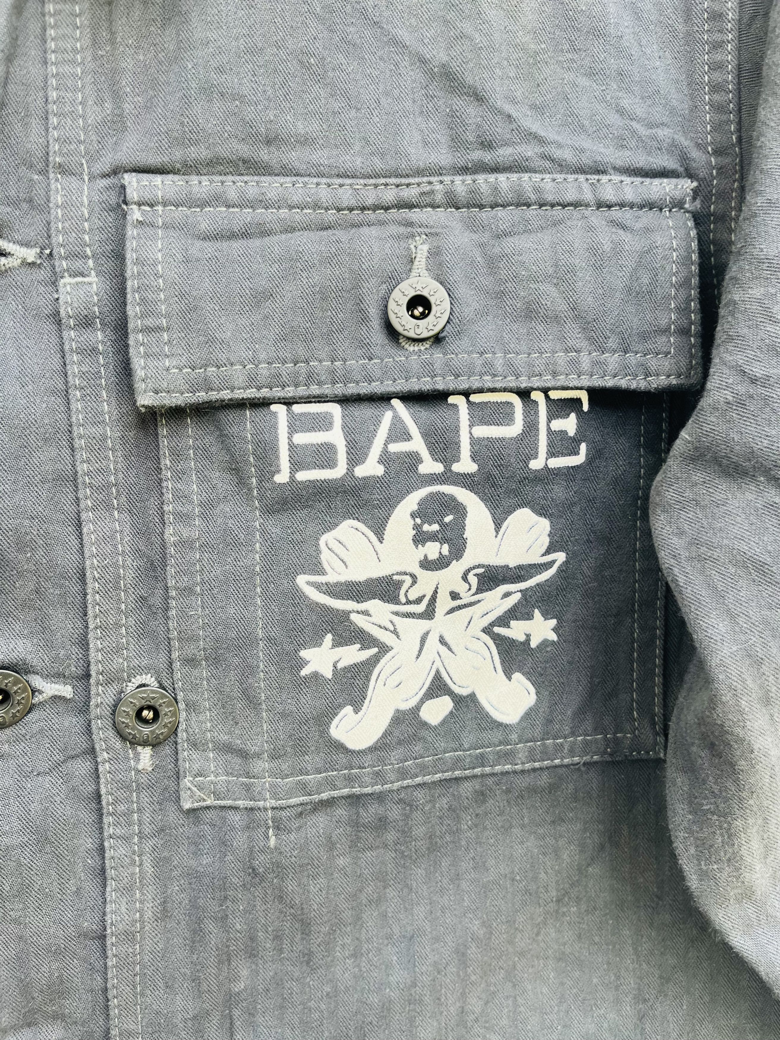 Bape Bape Black Haringbone Jacket Size US M / EU 48-50 / 2 - 6 Thumbnail