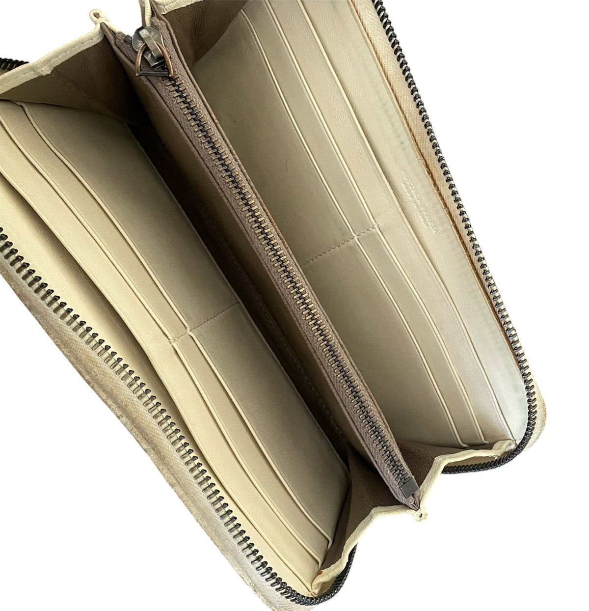 Bottega Veneta Bottega Veneta Intrecciato Lambskin Zip Around Long Wallet Size ONE SIZE - 4 Thumbnail