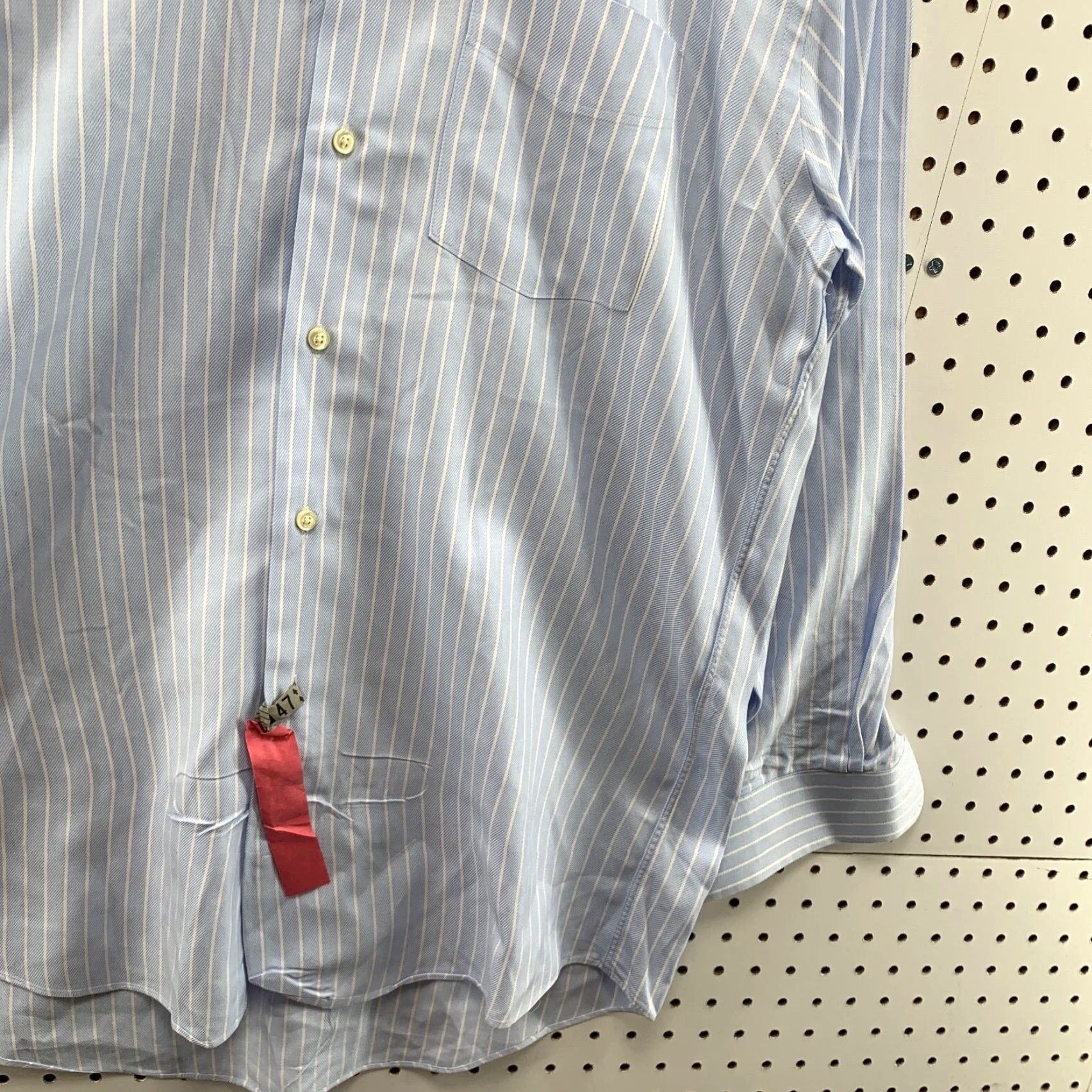 Vintage Forsyth Of Canada Shirt 15.5 Regular Blue Striped Button-Up Mens Size US L / EU 52-54 / 3 - 4 Thumbnail