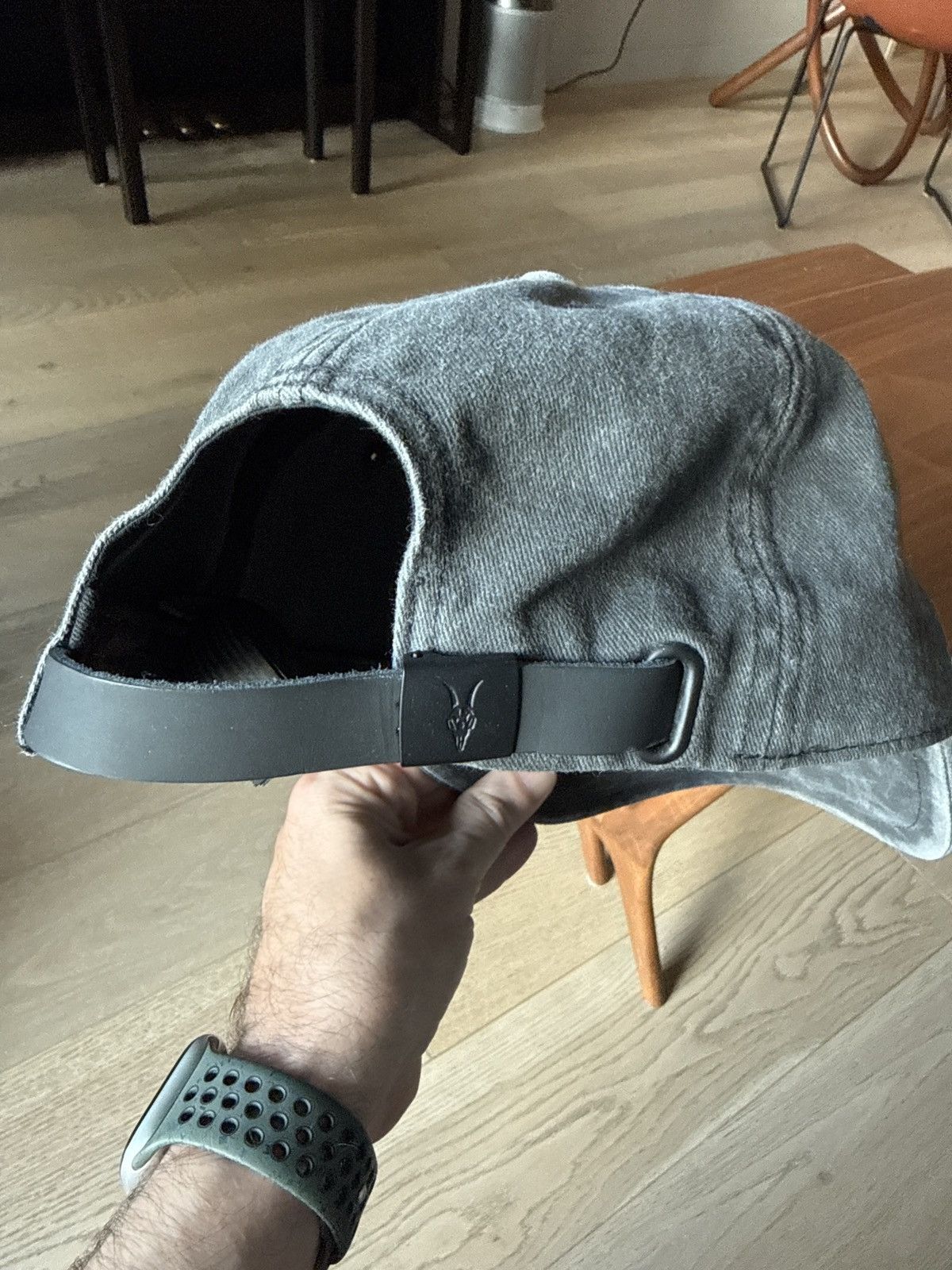 Allsaints AllSaints Cap - Washed Charcoal Grey - Excellent Condition Size ONE SIZE - 4 Thumbnail