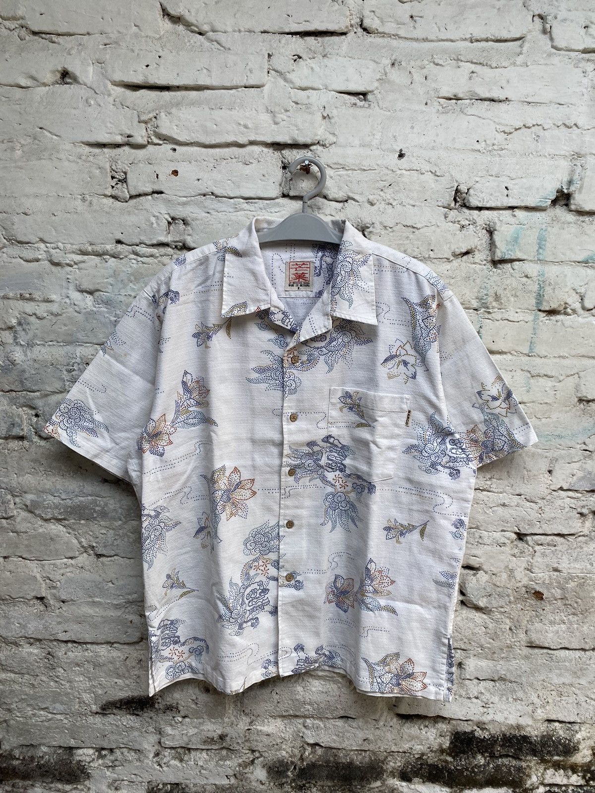 Japanese Brand × Mango MANGO OKINAWA HAWAII FLORAL BUTTON UP SHIRT Size US L / EU 52-54 / 3 - 1 Thumbnail