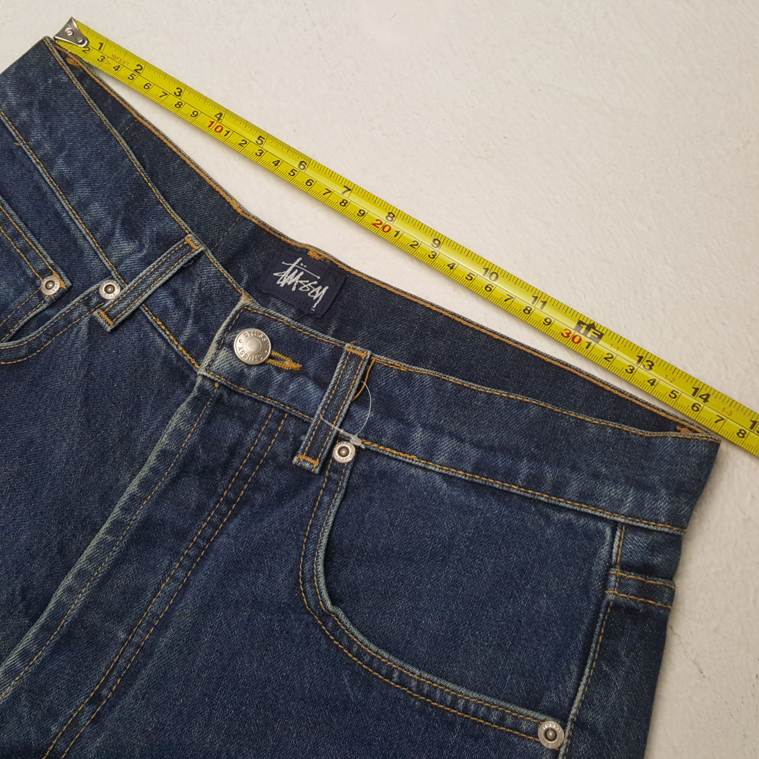 Stussy Stussy Streetwear Skateboard Custom Art Jeans RR18 Size US 29 - 7 Thumbnail