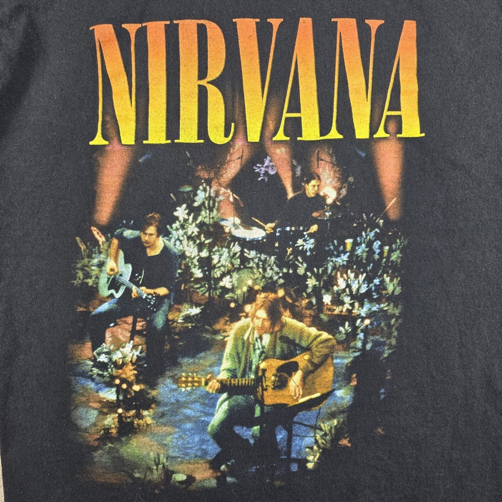 Nirvana Nirvana Unplugged Grunge Rock Band Kurt Cobain shirt Small Size US S / EU 44-46 / 1 - 4 Thumbnail