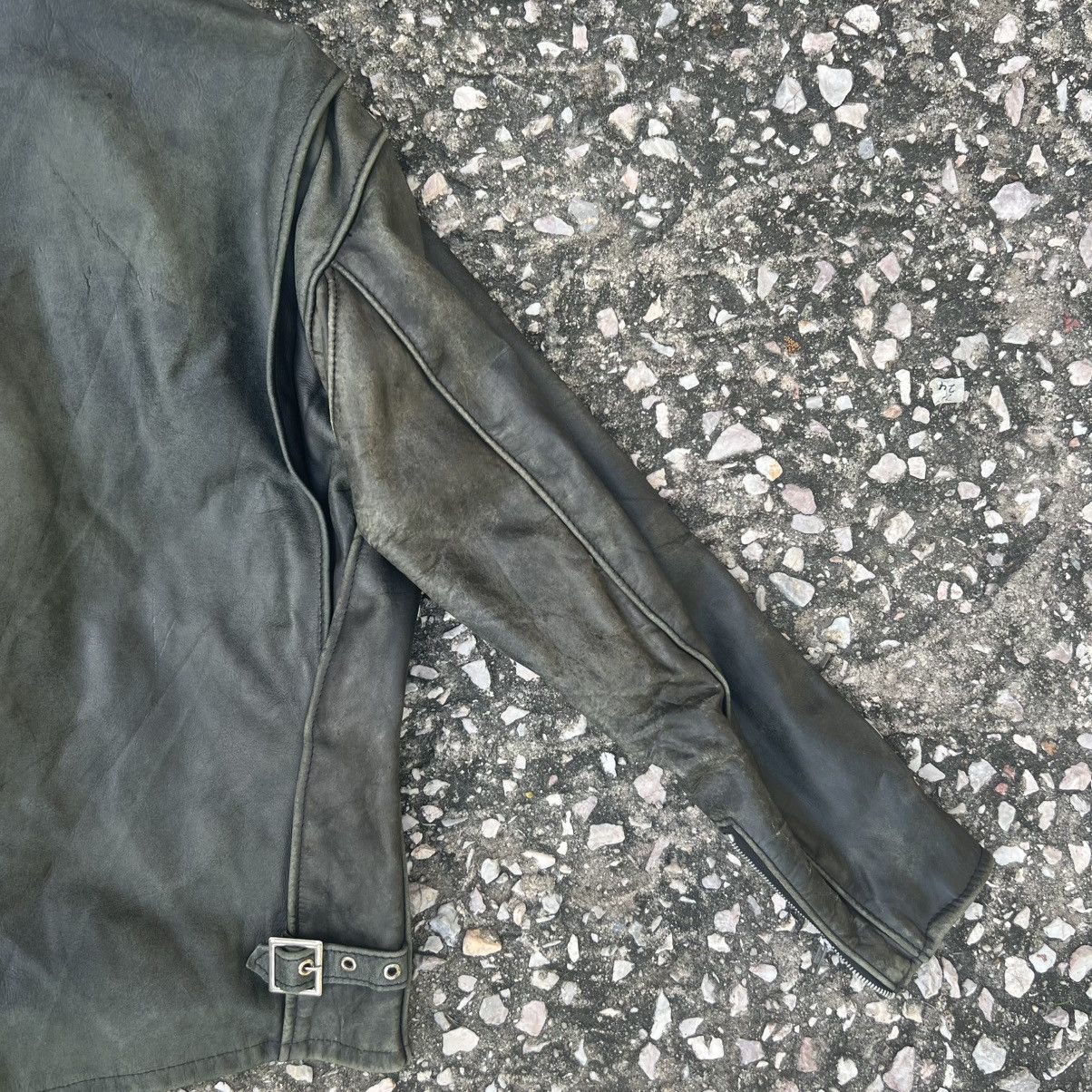 Schott “VINTAGE” SCHOTT BLACK LEATHER JACKET Size US M / EU 48-50 / 2 - 15 Thumbnail