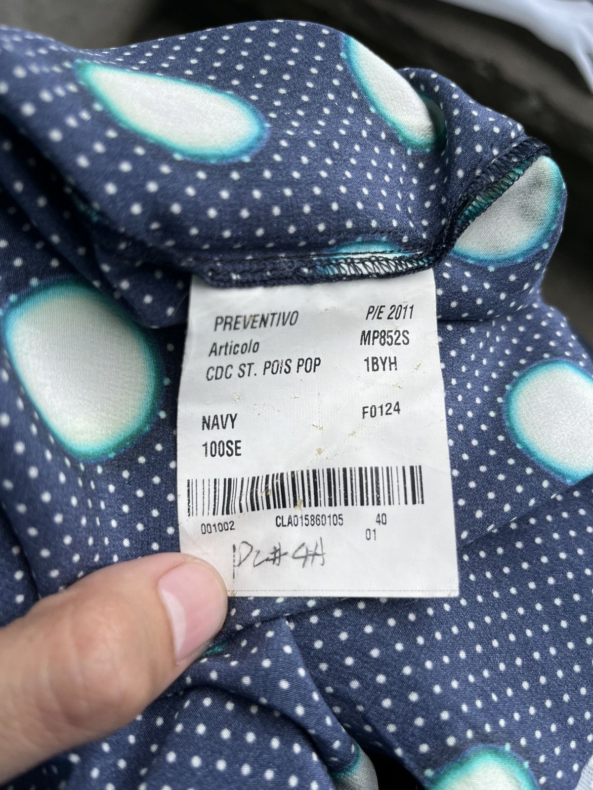 Miu Miu 2011 Silk Polkadot Wide Leg Trousers Size US 31 - 10 Thumbnail