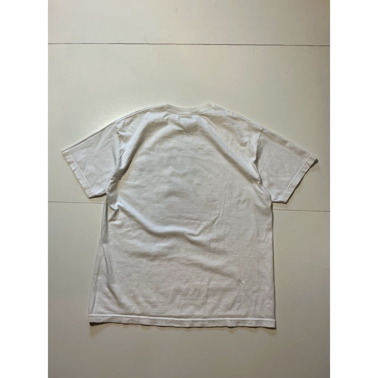 J Brand VINTAGE Holiday Brand Nick Holiday Dance Hall Inside Outside White Graphic S/S T-Shirt XL Mens Size US XL / EU 56 / 4 - 2 Thumbnail