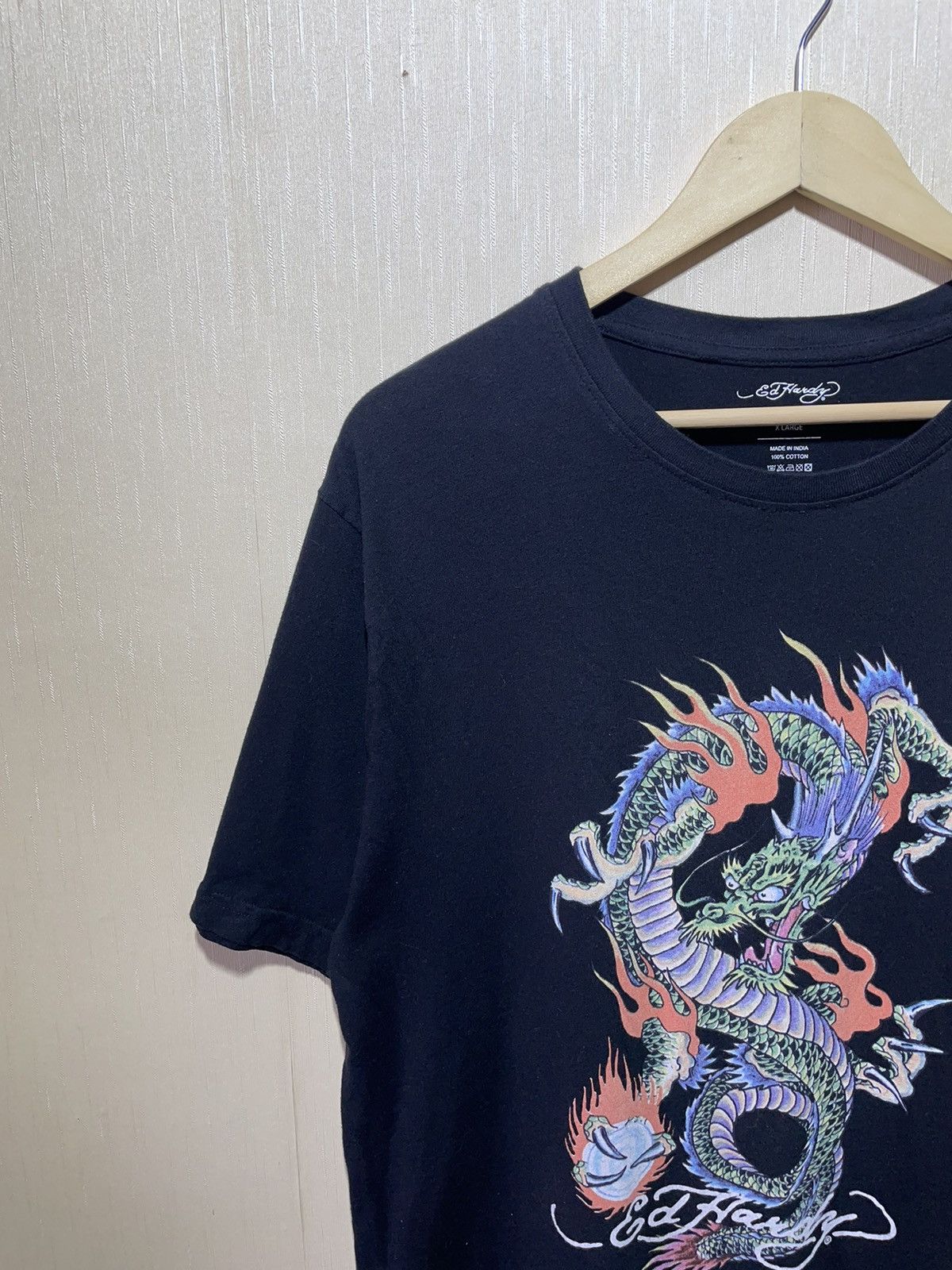 Ed Hardy × Vintage Ed Hardy streetwear T shirt Size US XL / EU 56 / 4 - 3 Thumbnail