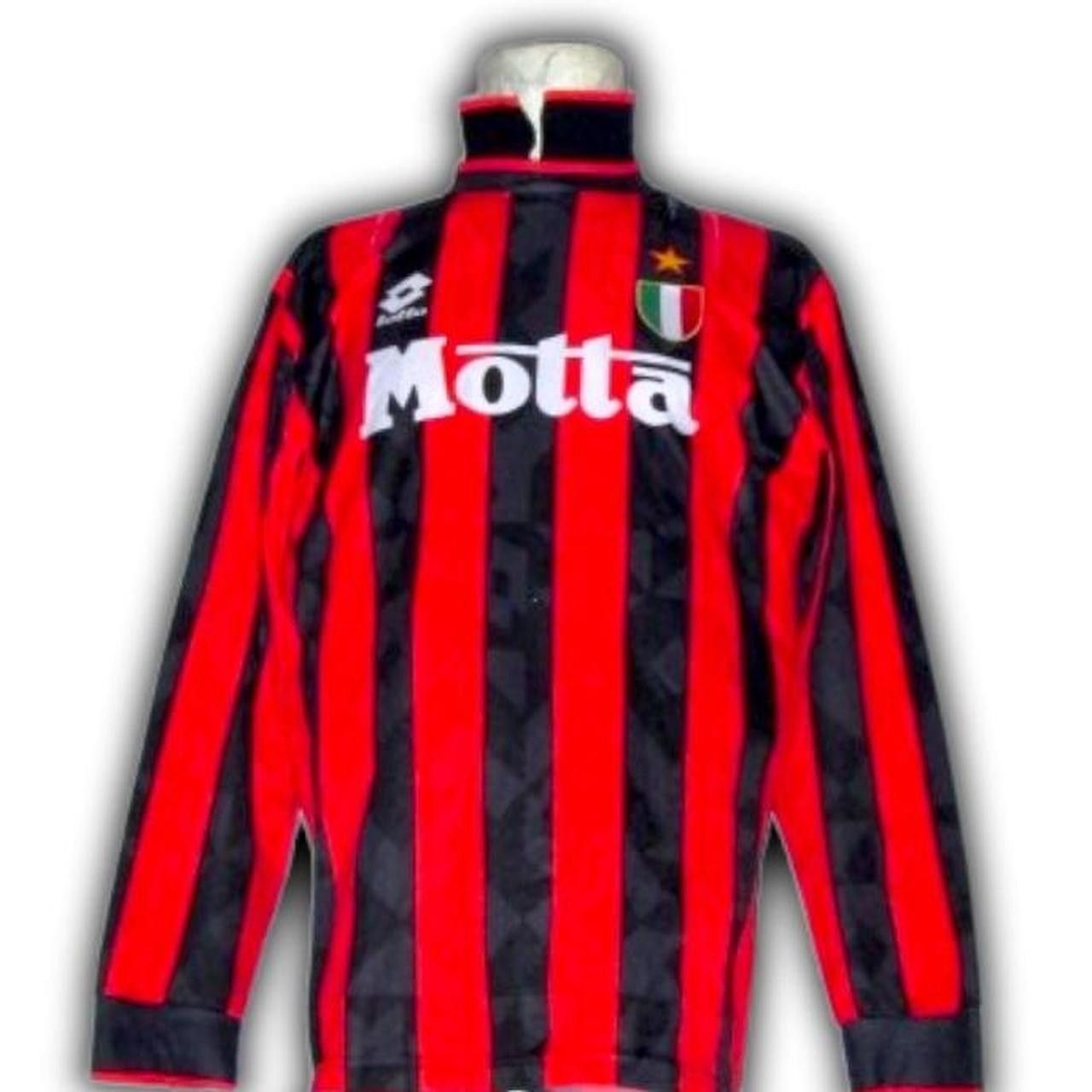 Lotto Sport Ac Milan Italy 1993 1994 Home Shirt Jersey Maglia Size US M / EU 48-50 / 2 - 1 Thumbnail