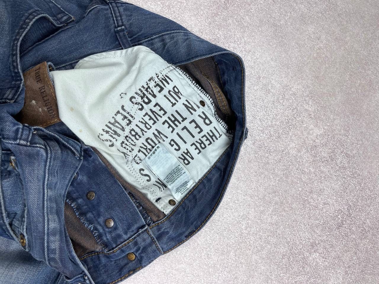 True Religion Vintage True Religion Rocco Baggy Flared Jeans Chief Keef 34 Size US 34 / EU 50 - 10 Thumbnail