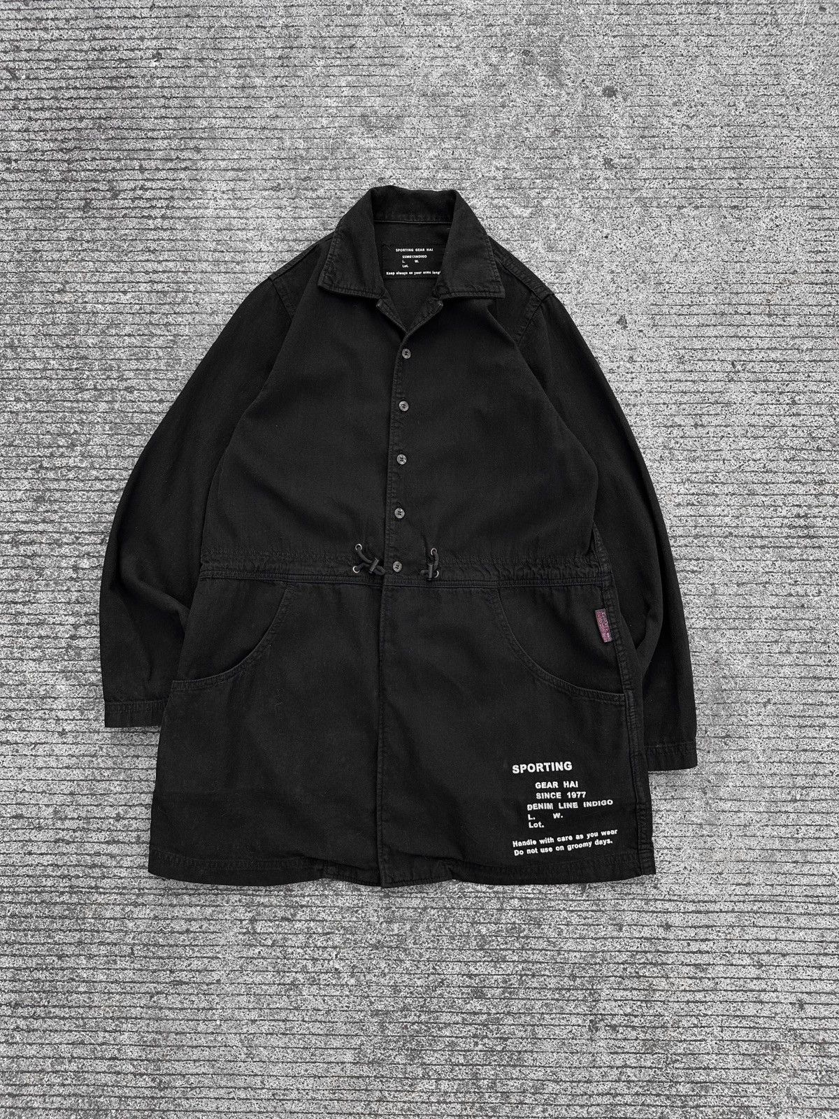 Hai Sporting Gear × Issey Miyake Hai By Issey Miyake Military Parka Shirt Jacket Size US M / EU 48-50 / 2 - 1 Thumbnail