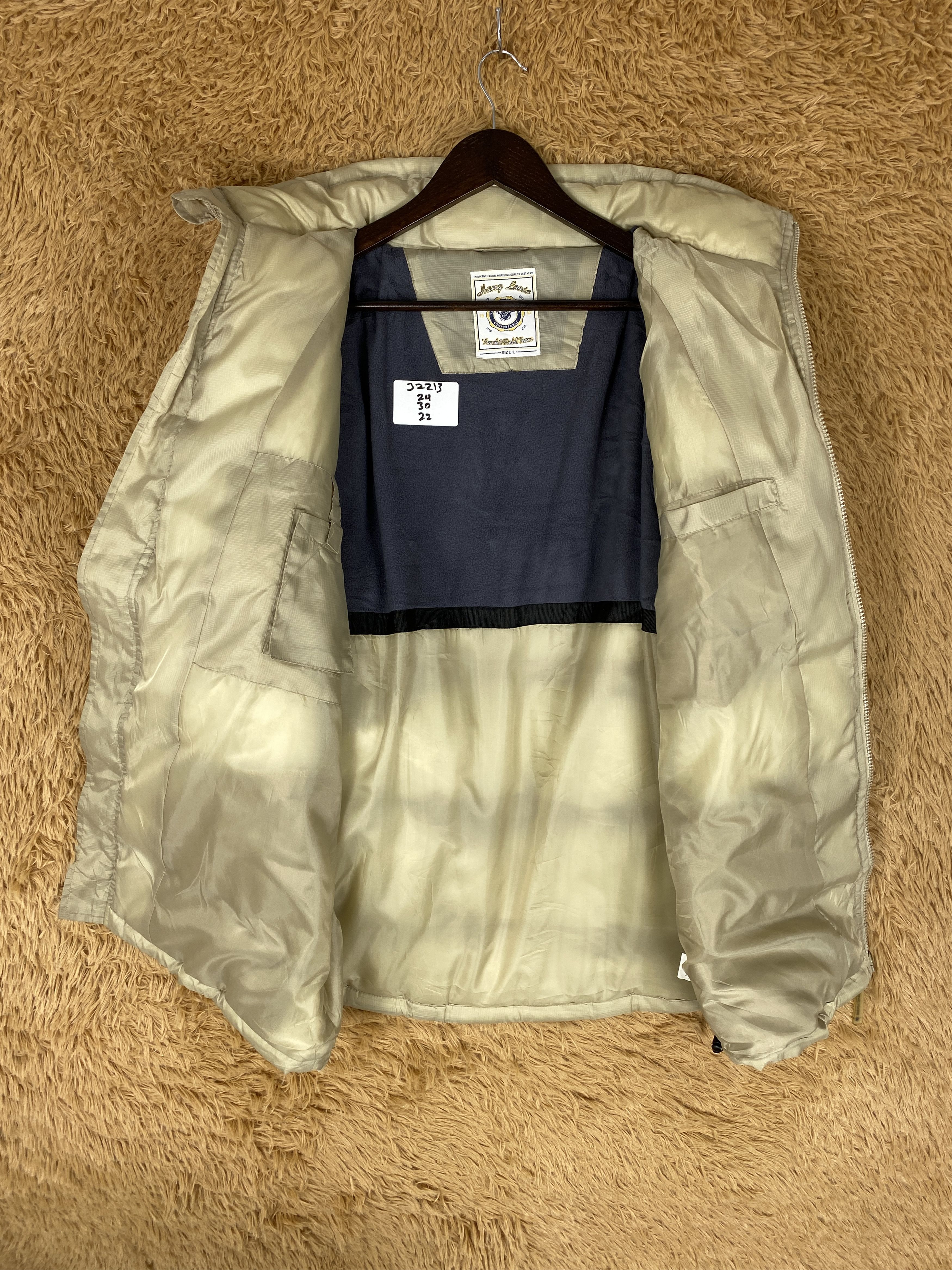 Japanese Brand Vintage Hang Loose Puffer Fleece Lining Jacket J2213 Size US M / EU 48-50 / 2 - 6 Thumbnail
