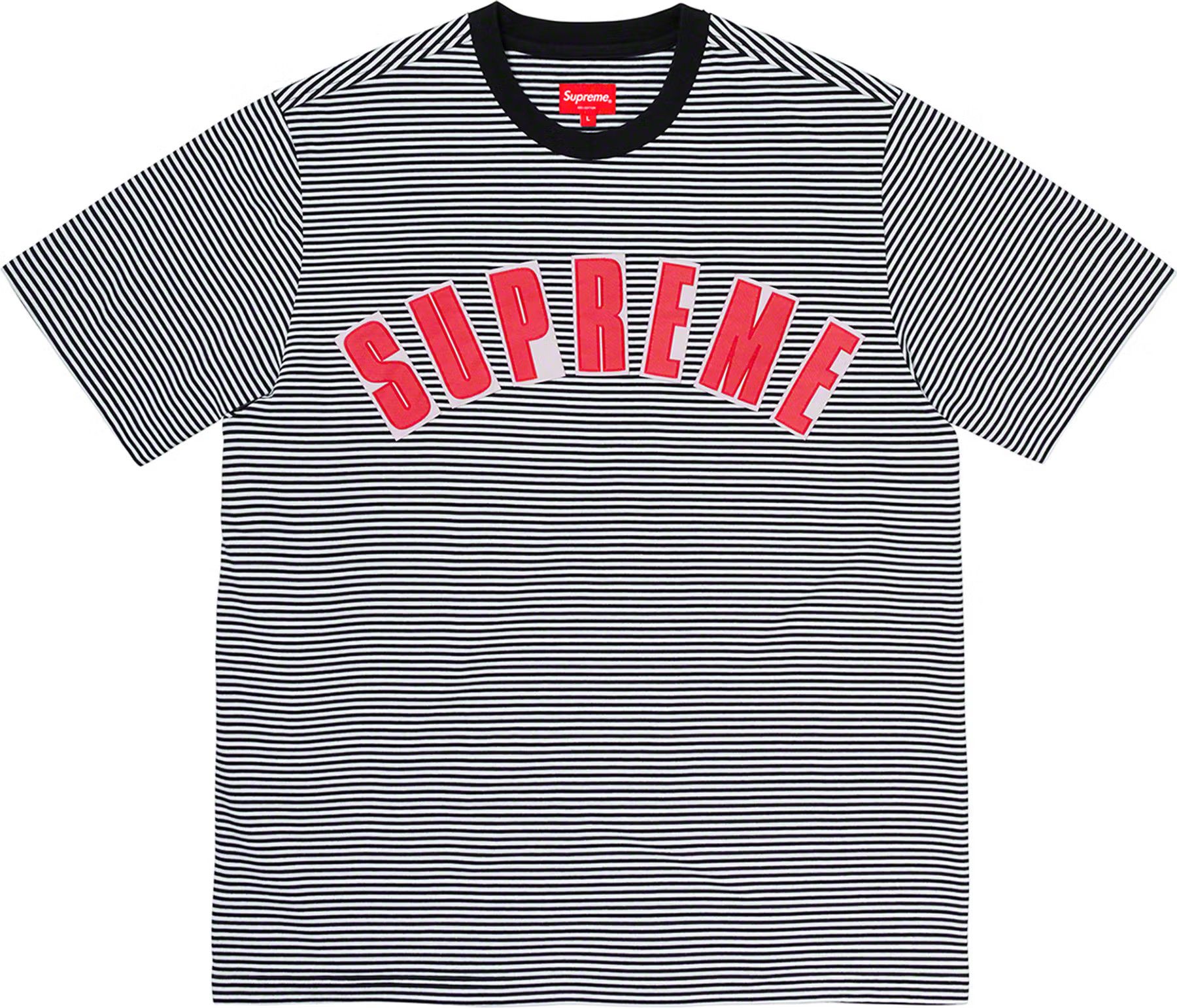 Supreme Supreme Arc Applique S/S Top Size US M / EU 48-50 / 2 - 1 Thumbnail