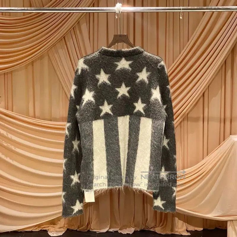 Other Louis Vuitton Colorblock Mohair Knit Sweater in Gray . Size S / US 4 / IT 40 - 2 Thumbnail