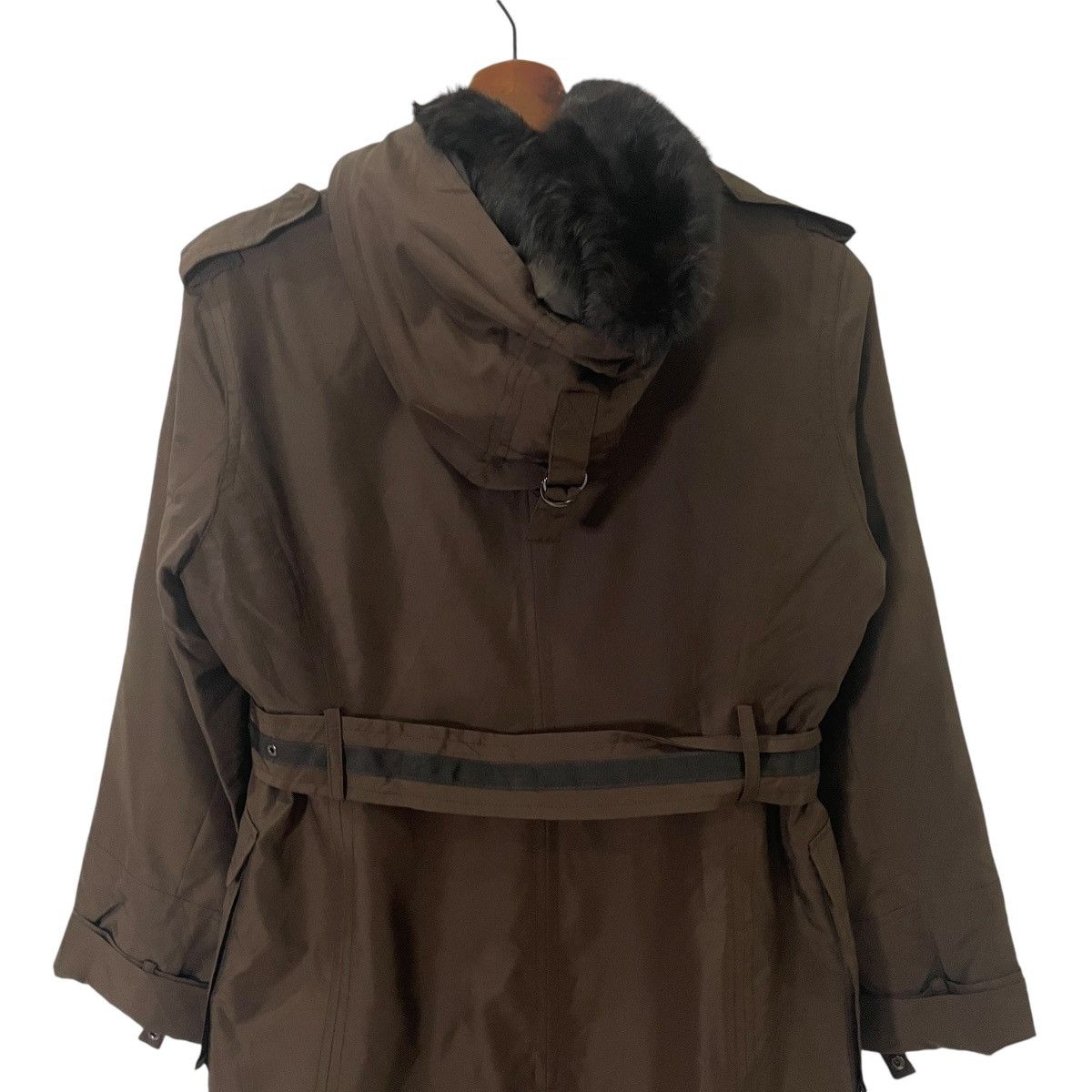 Balmain Vintage Balmain Fur Trench Coat Jacket Size L / US 10 / IT 46 - 11 Thumbnail
