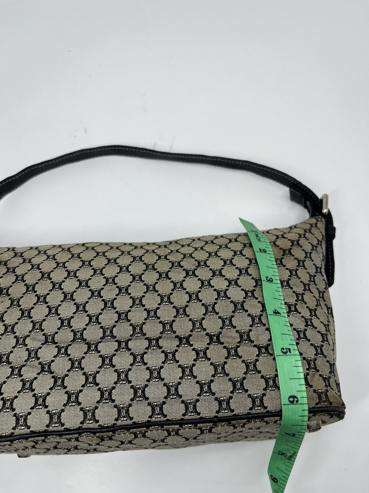 Celine AUTHENTIC CELINE MONOGRAM CANVAS HOBO SHOULDER BAG Size ONE SIZE - 23 Thumbnail