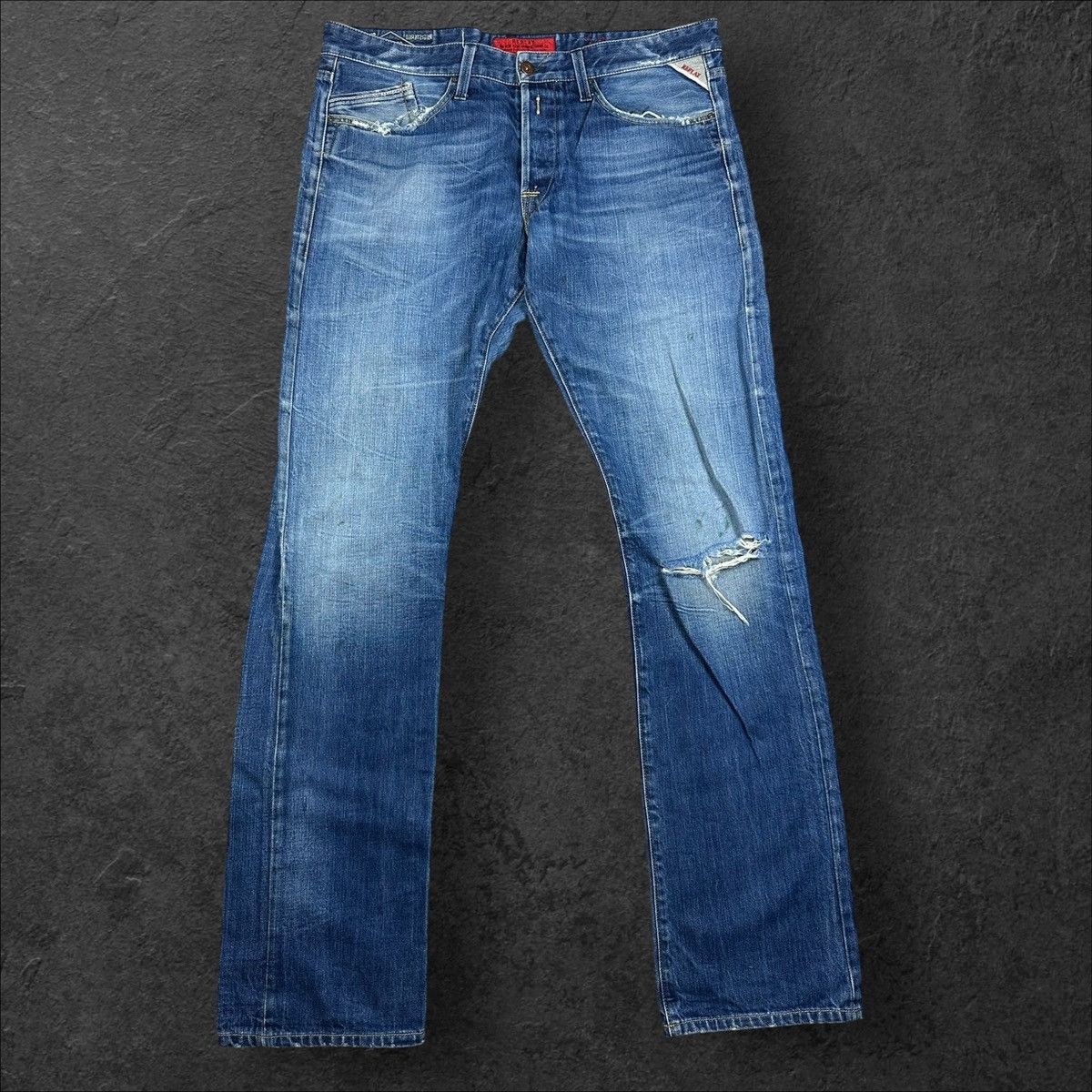 Replay × Vintage Vintage Replay The Blue Jeans Manufacture Denim Pants Size US 36 / EU 52 - 1 Thumbnail