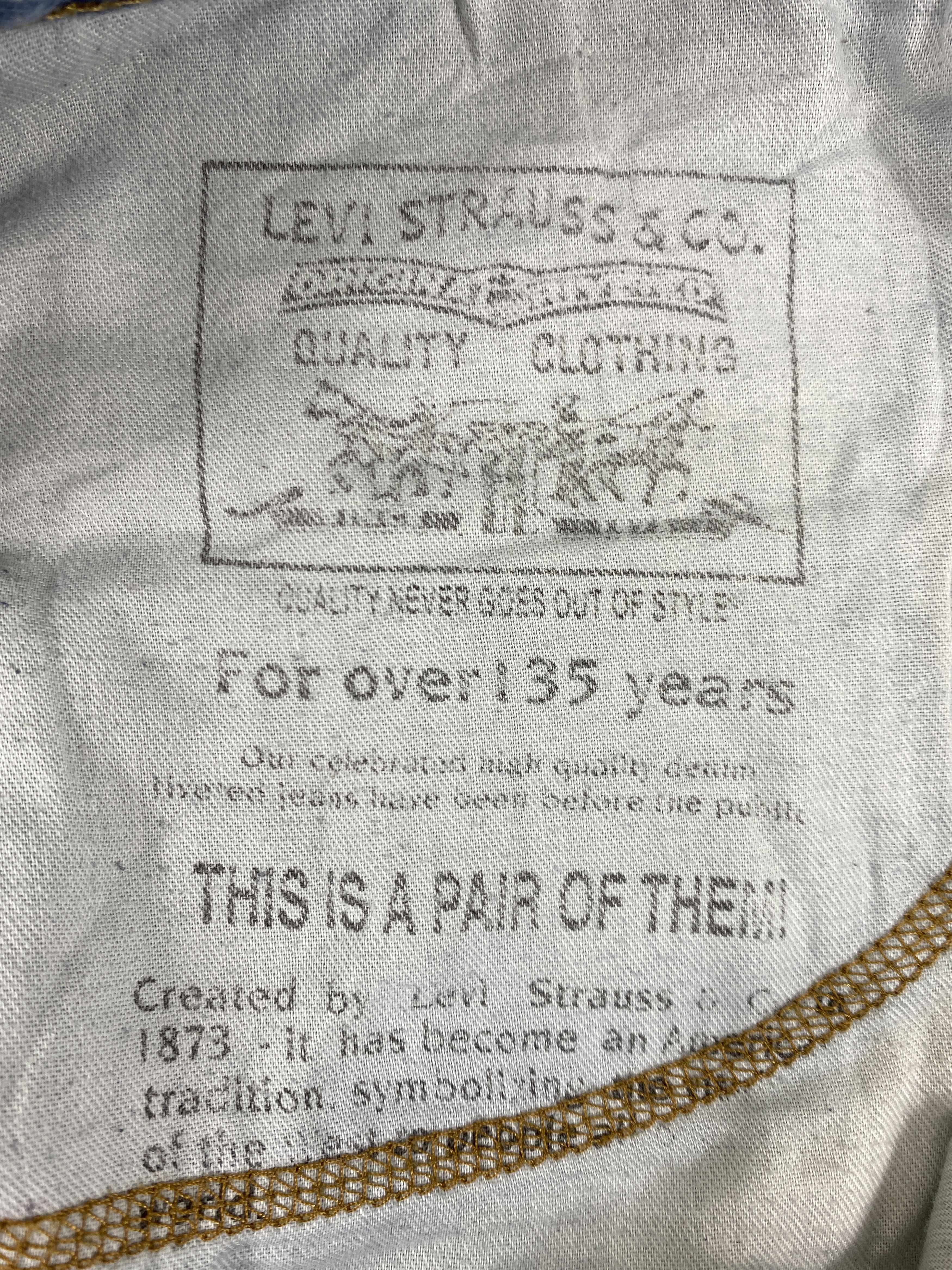 Levi's Vintage Levi's 560 Light Wash Denim 34 x 29 -JN500 Size US 34 / EU 50 - 12 Thumbnail