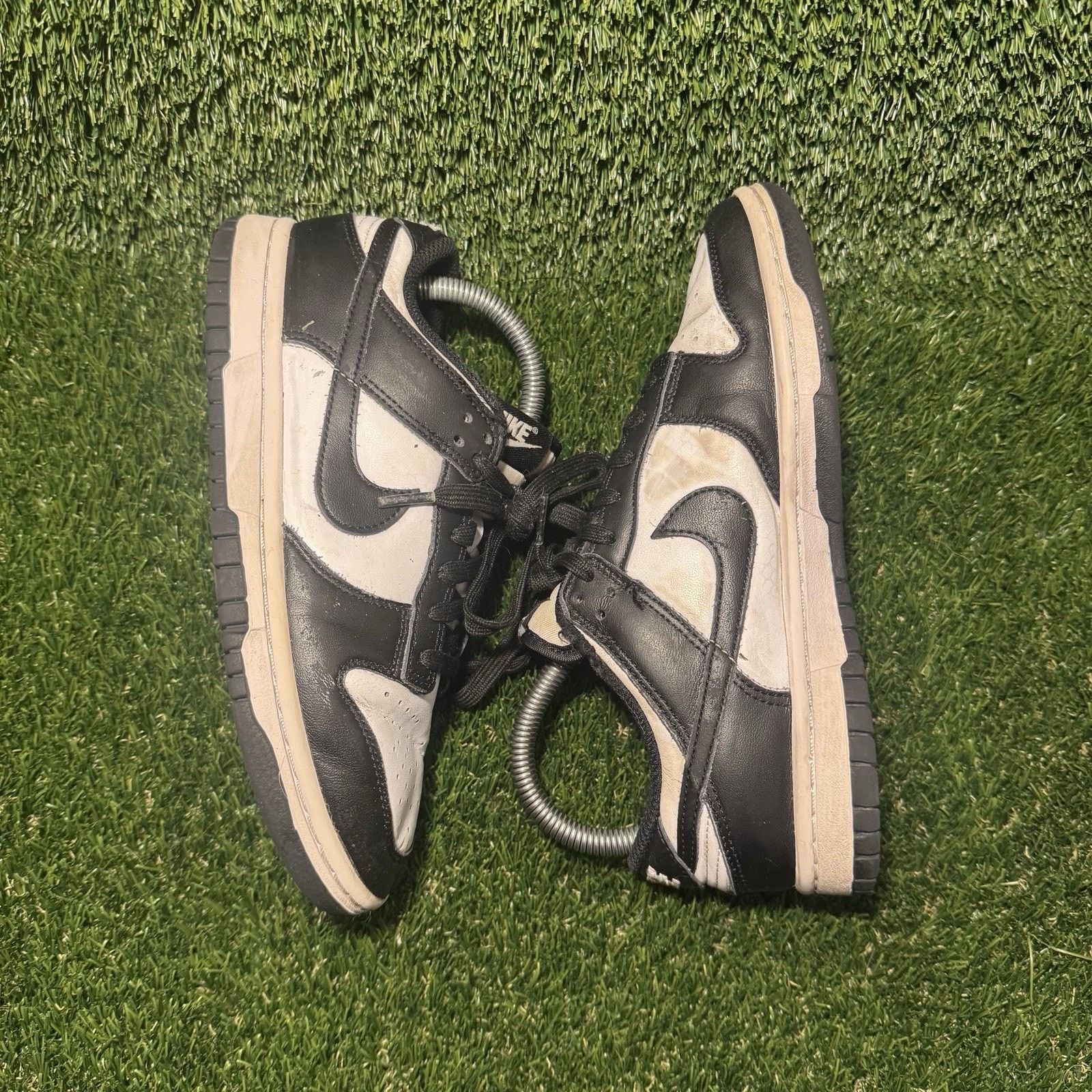 Nike Size 5.5 - Nike Dunk Low Black White W Size US 5.5 / IT 35.5 - 4 Thumbnail